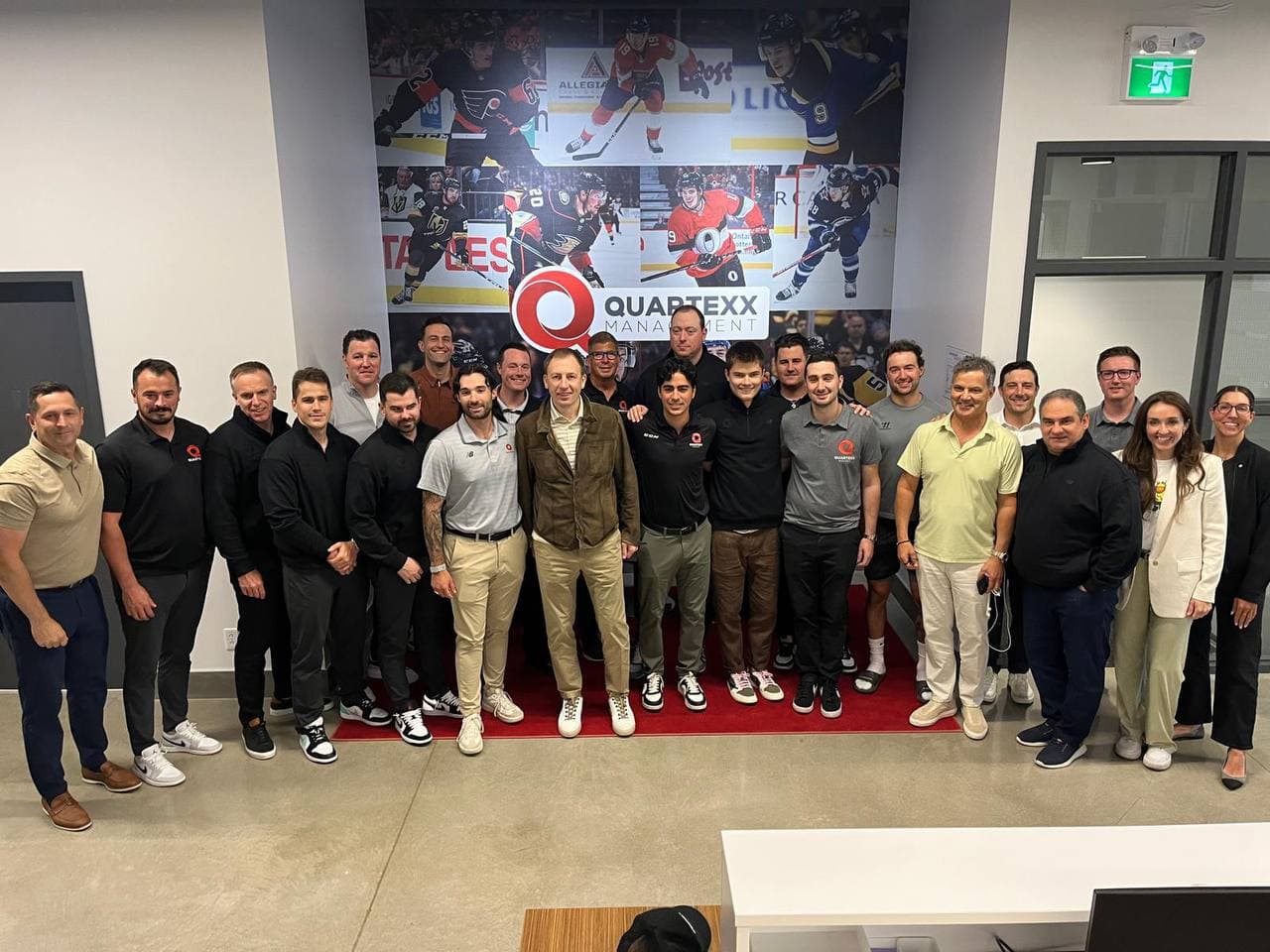 Команда Winners побывала в Монреале на ежегодной встрече с нашими партнёрами — хоккейным агентством Quartexx.