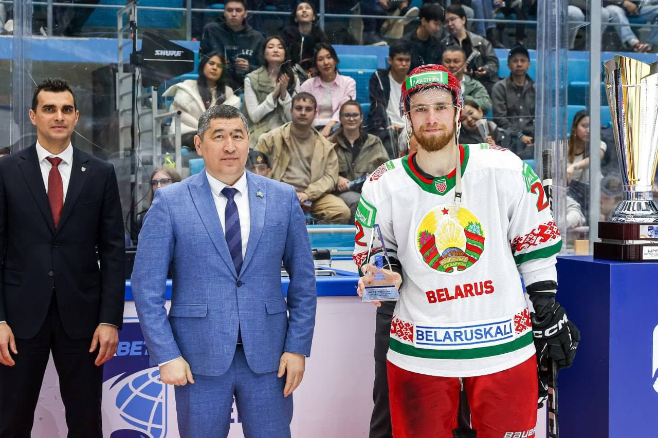 Александр Скоренов - лучший бомбардир и снайпер Qazaqstan Hockey Open