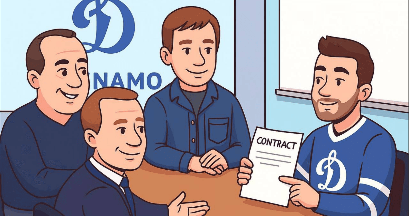 Максим Джиошвили подписал новый контракт с московским «Динамо» до конца сезона 2026/27. 