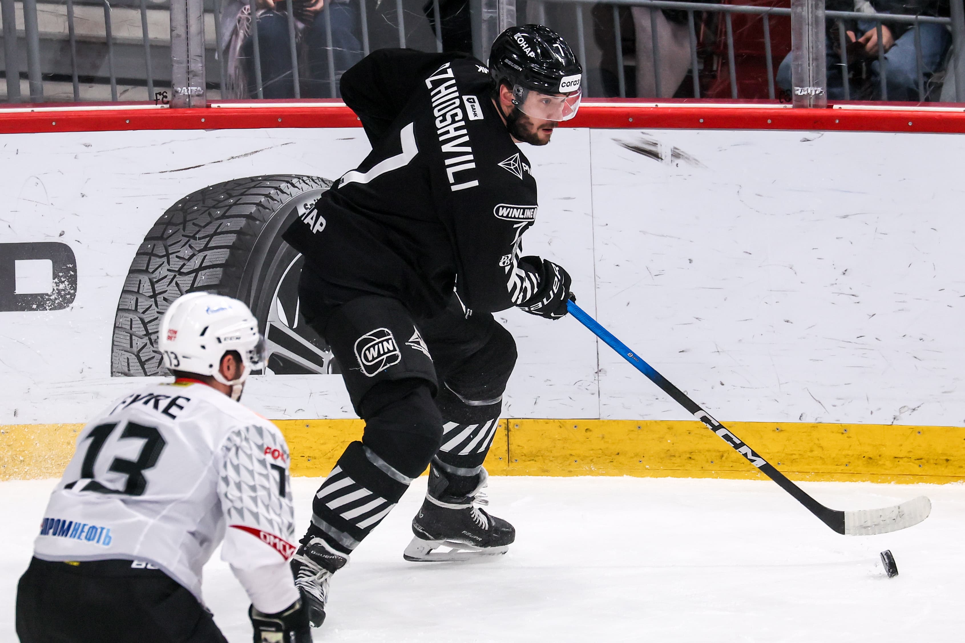 «В Челябинске реально очень любят хоккей» - Максим Джиошвили