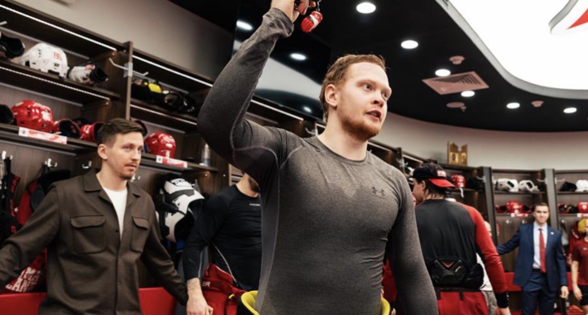 Нападающий «Автомобилиста» Максим Денежкин проводит самый результативный сезон в своей карьере в КХЛ.